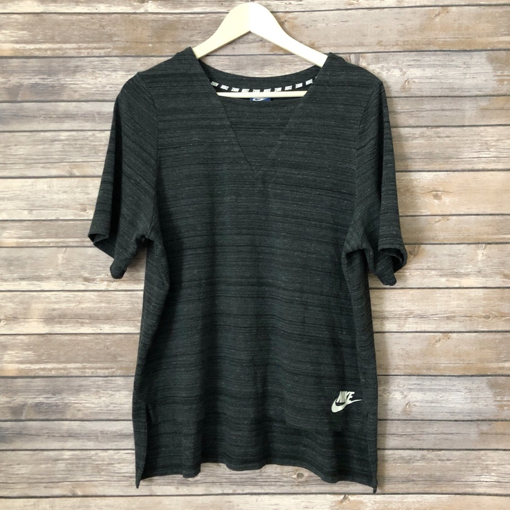 Nike heather gray short sleeve shirt XL